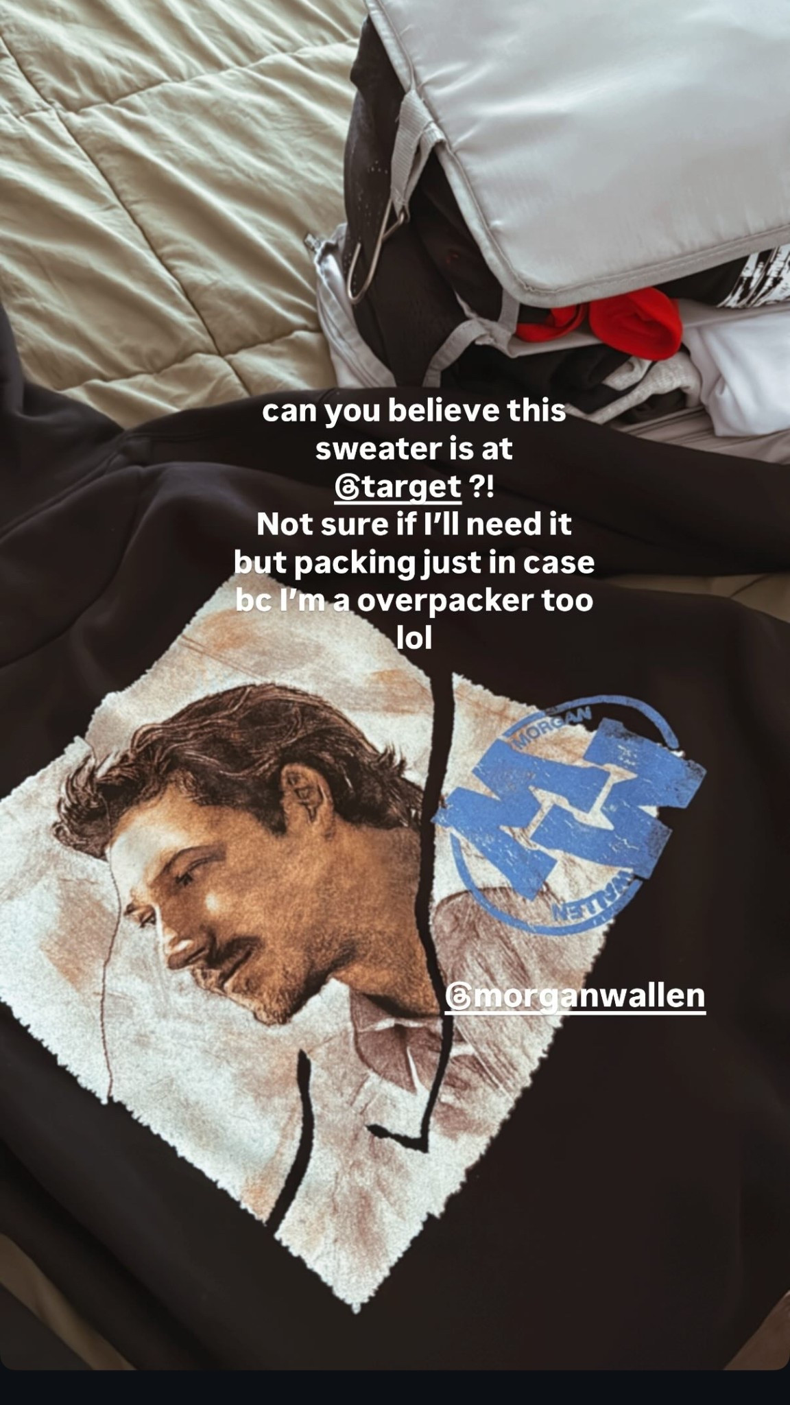 Morgan Wallen sweater at Target 🤠 #morganwallen #targetfinds 

#LTKFindsUnder50 #LTKSaleAlert