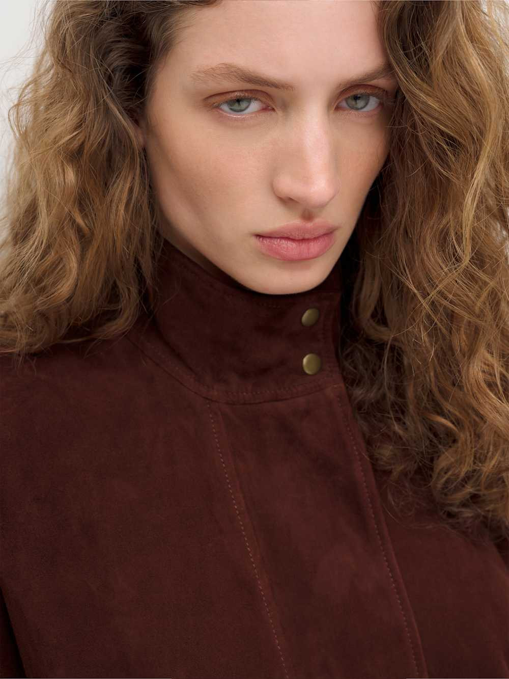 Veda Harrison Leather Oversized Bomber | Reformation (Global)