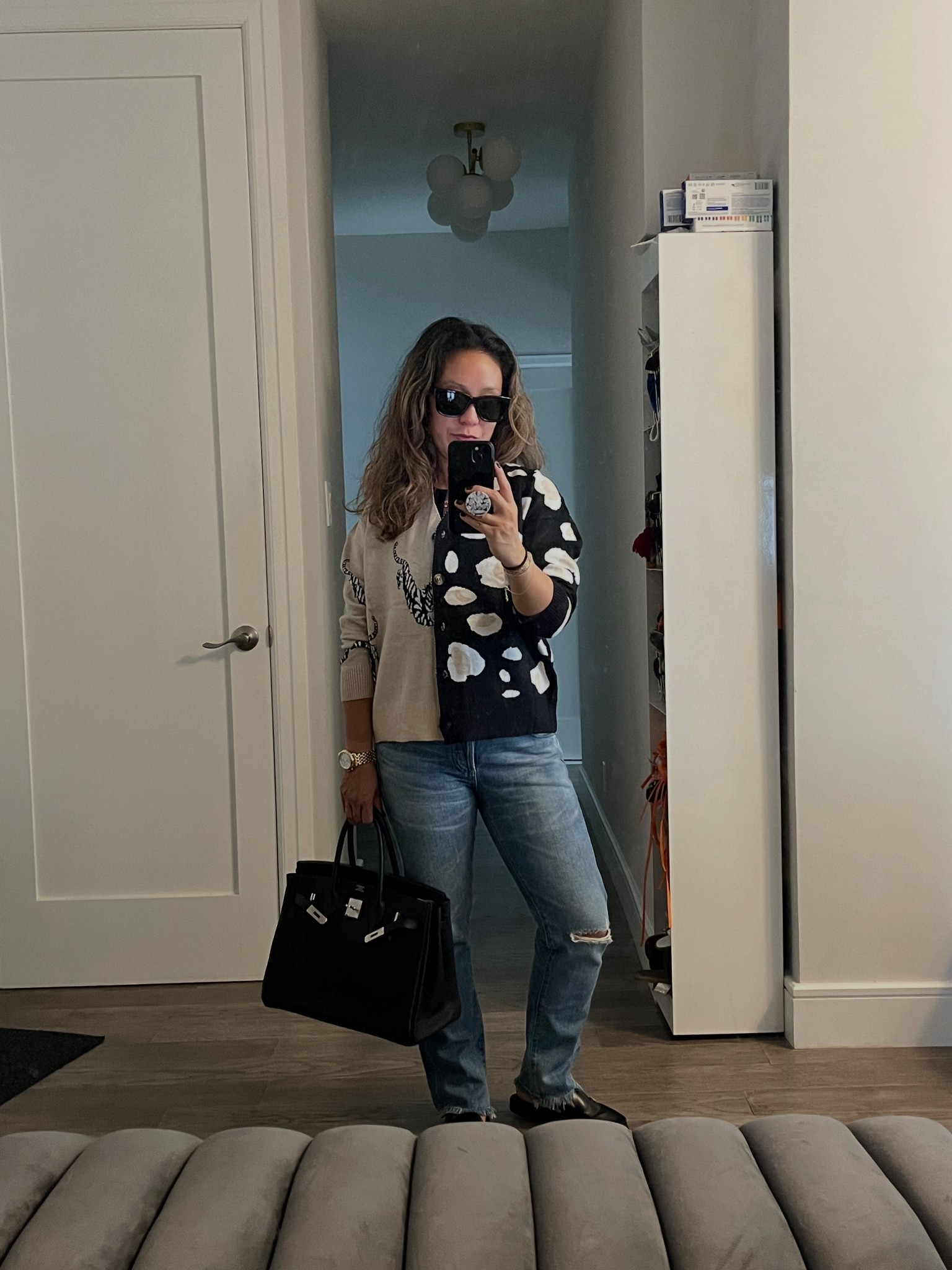 Neutral colors, but make it interesting. I’m wearing an xs in the sweater. Boxy fit. Jeans are on sale. I’m wearing a 26. Slouchy fit. Size down if you’re in between sizes.

#LTKTravel #LTKFindsUnder50 #LTKStyleTip
