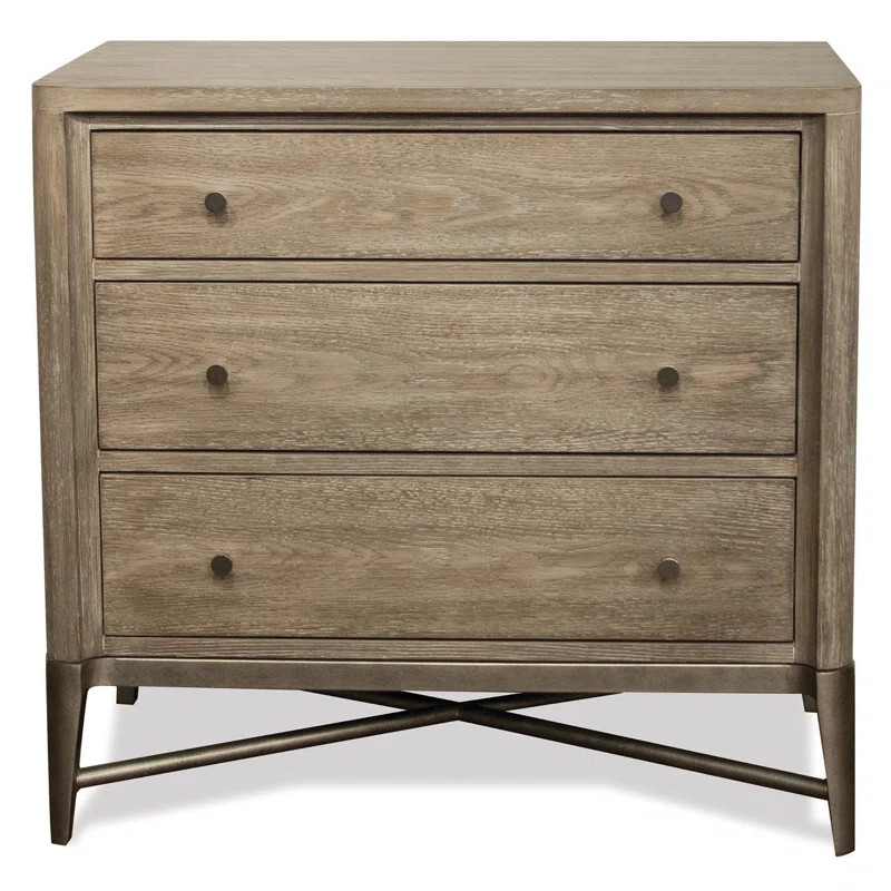 Regan 3 - Drawer Nightstand | Wayfair North America