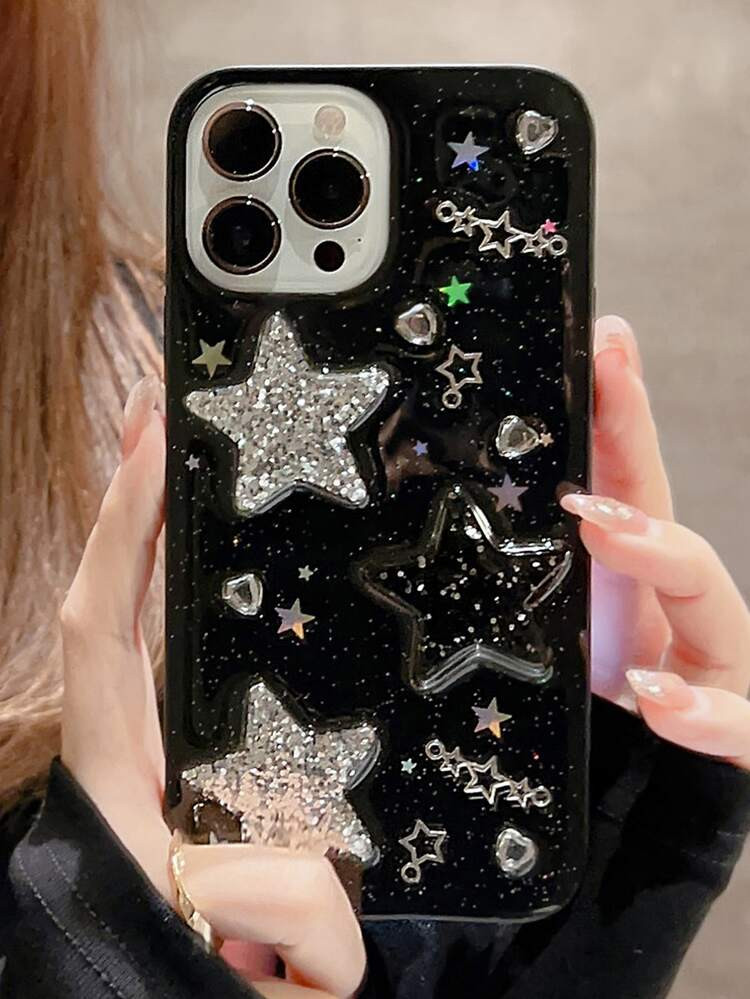 Star Decor Phone Case | SHEIN