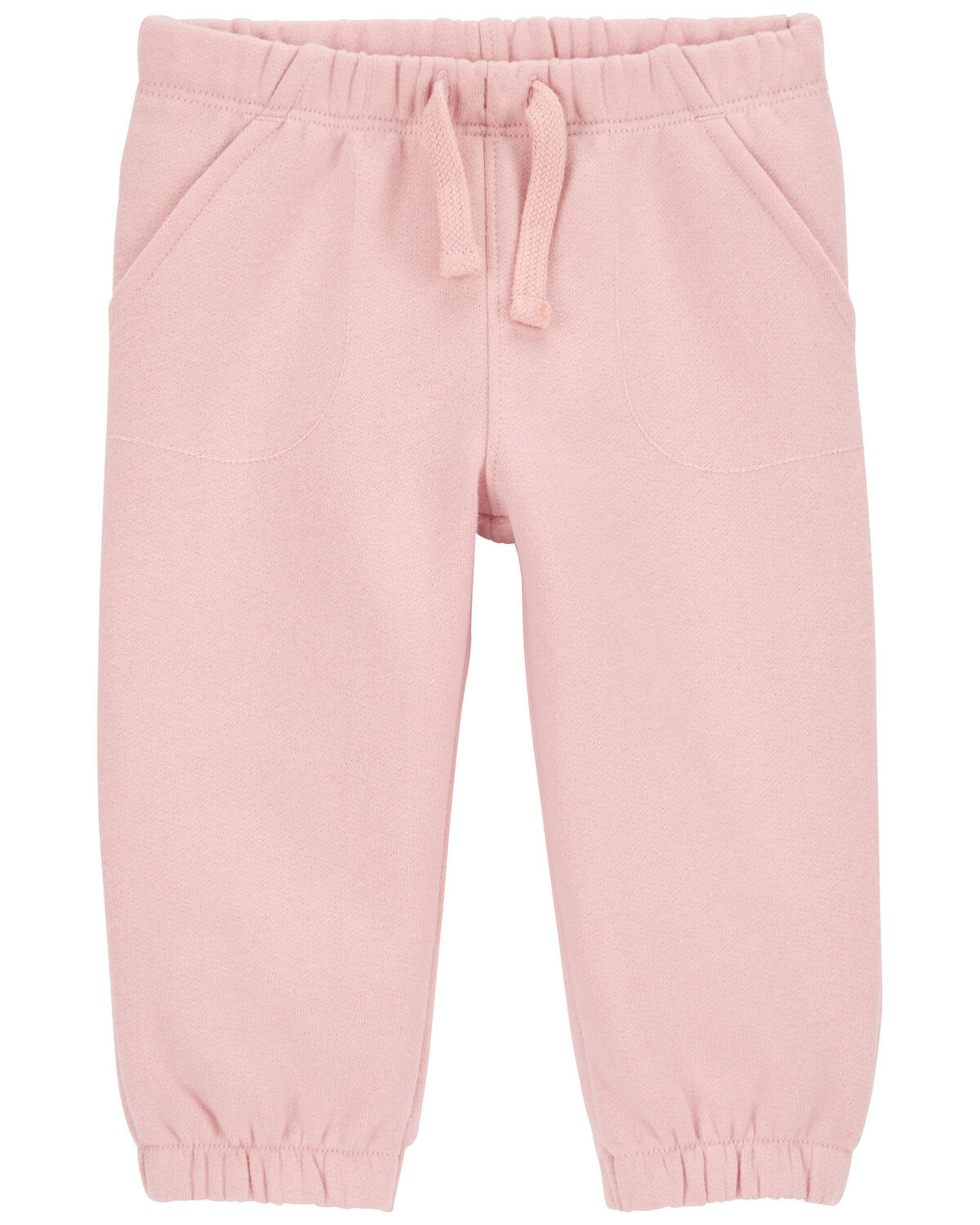 Pink Baby Pull-On Fleece Joggers | carters.com | Carter's