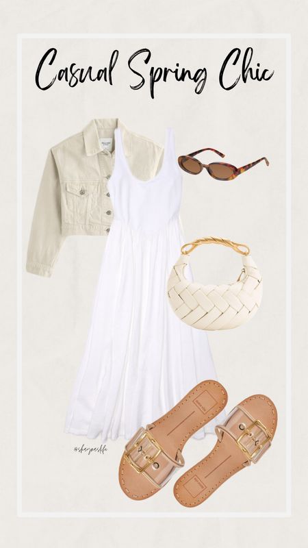 Dress and jacket I have in a L 

#Spring #SpringDresses #SpringChic #Aerie #AmericanEagle #DenimJacket 
#Sandals #WomensSandals #WomensShoes #Dresses #Amazon #AmazonFashion


#LTKmidsize #LTKstyletip #LTKfindsunder50