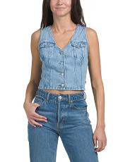 Bella Denim Corset Top | TJ Maxx