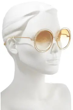 Carlina 58mm Round Sunglasses | Nordstrom