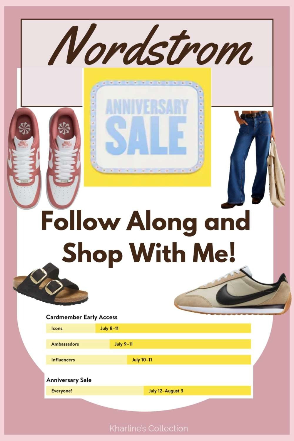 The Nordstrom Anniversary Sale 2025 is almost here — and I’ll be sharing the best deals, must-have finds, and hidden gems daily throughout the event! From designer shoes and staple denim to beauty sets, bags, activewear, and soft life essentials — I’m curating only the best pieces worth your time and money.

🛍️ Key Sale Dates:
• July 9–14: Early Access for Nordstrom Cardmembers(July 8th for ICONS)
• July 15–August 4: Public Access

If you want real-time finds (before they sell out), follow me here on LTK so you never miss a drop. I’ll be posting daily deals, restock alerts, and affordable luxury picks that fit your lifestyle. 

#NordstromAnniversarySale #NSale2025 #LTKNSale #LTKDailyFinds #LTKFollowMe #SaleStyleGuide #NordstromFinds #DesignerDeals #SoftLifeOnABudget #LTKCurated #SmartShopping #LTKSaleAlert #NSaleSneakPeek #AffordableLuxury #ShopWithMe #LTKMustHaves

 

 #LTKSaleAlert #LTKMidsize #LTKFindsUnder50