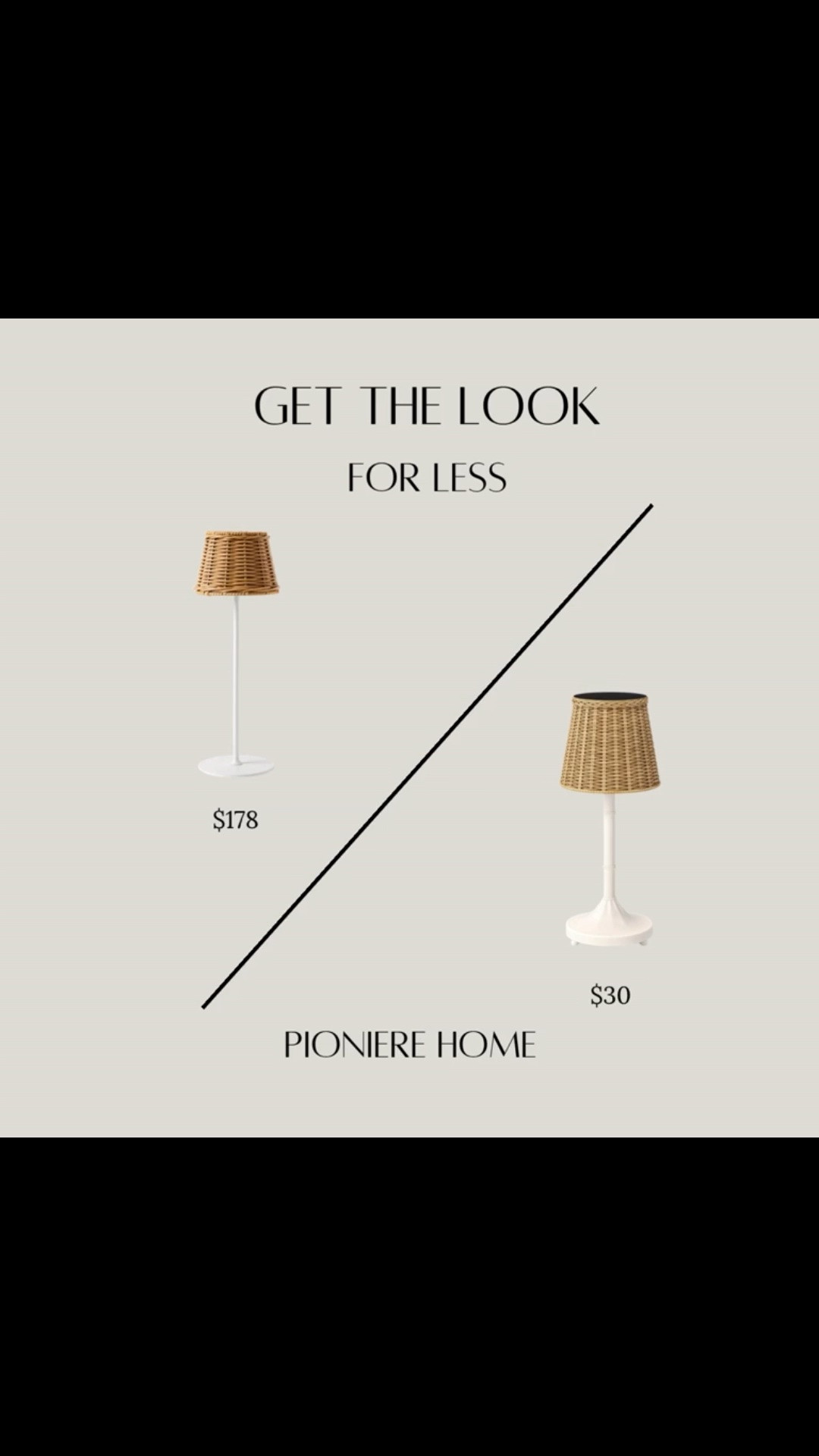 Get the look for less outdoor table lamp. Outdoor table lamp with woven shade, Serena and Lily dupe, cordless lamp, outdoor decor #lightingdupe

#LTKSeasonal #LTKHome #LTKdayinmylife