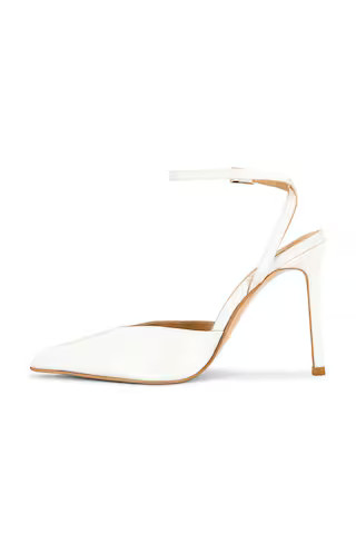 Willow Pump in Ivory Satin | Revolve Clothing (Global)