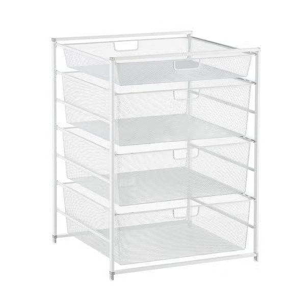 Elfa Wide Drawer Solution | The Container Store