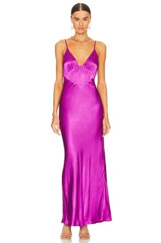 Bardot x REVOLVE Wintour Midi Slip Dress in Purple Gold from Revolve.com | Revolve Clothing (Global)