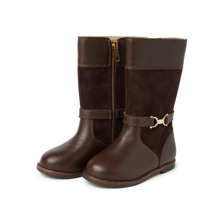 The Leather Riding Boot | Janie and Jack
