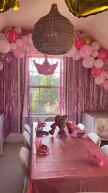 Birthday decorations, pink birthday decorations 

#LTKkids #LTKVideo #LTKhome
