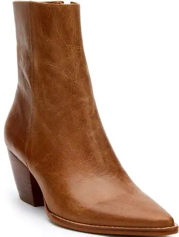 Caty Western Pointed Toe Bootie (Women) | Nordstrom