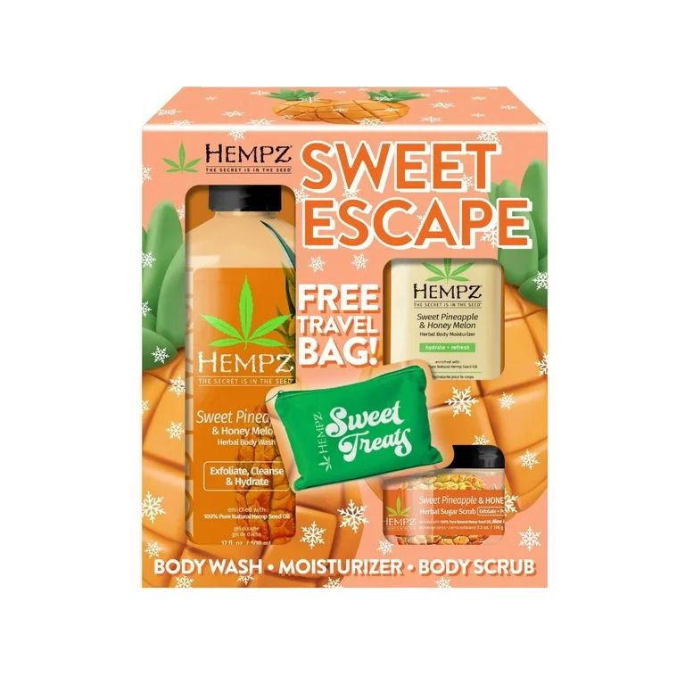 HEMPZ SWEET ESCAPE GIFT SET WITH FREE TRAVEL BAG | Walmart (US)