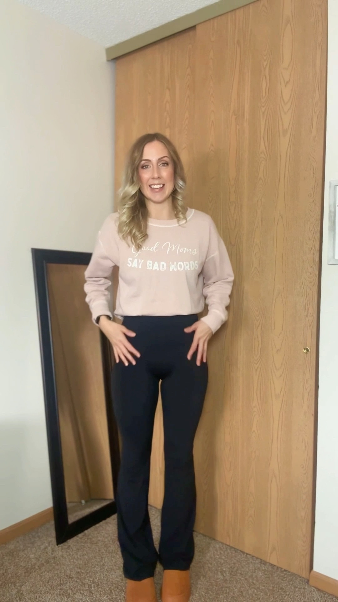 Wearing medium long in leggings. 

#LTKfitnessgoals #LTKootd #LTKActive