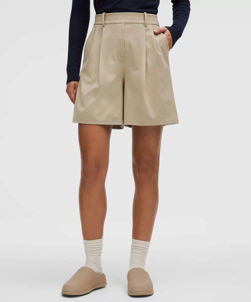Daydrift Pleated High-Rise Short 7" | lululemon (AU)