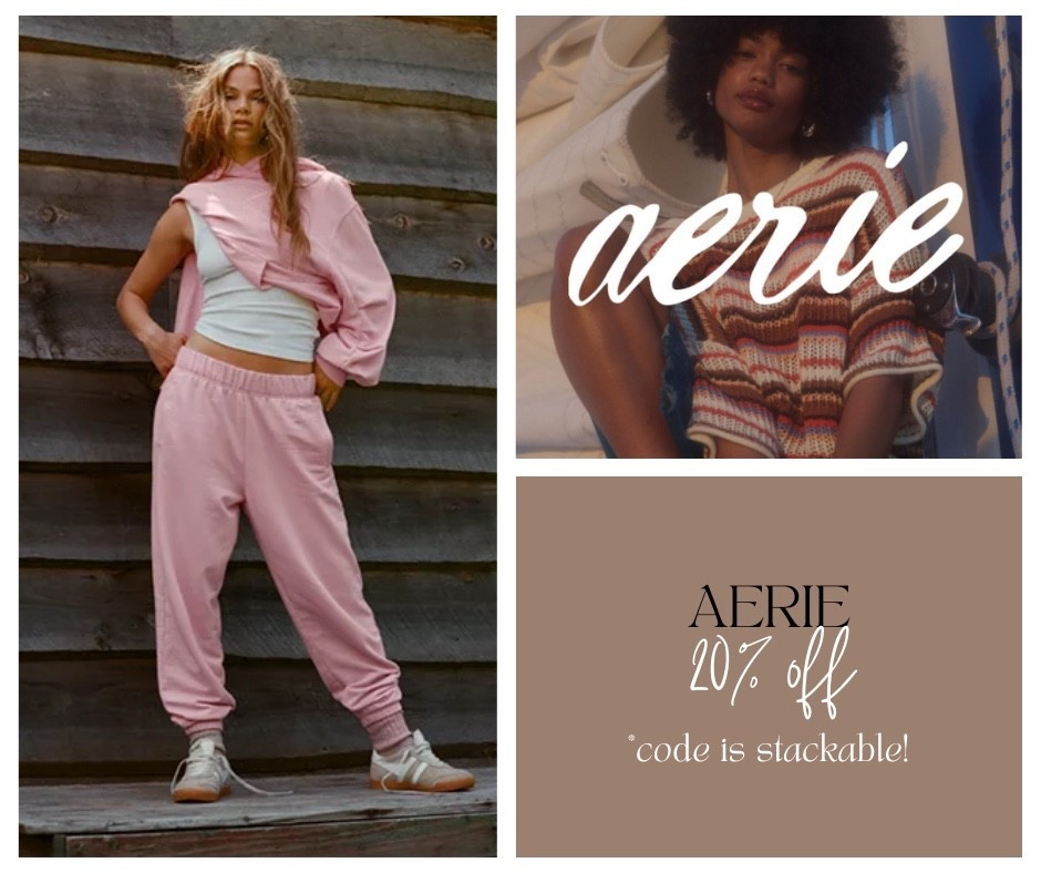 Aerie - LTK fall sale - 20% off (*code is stackable!)

#LTKSeasonal #LTKFallSale #LTKSaleAlert