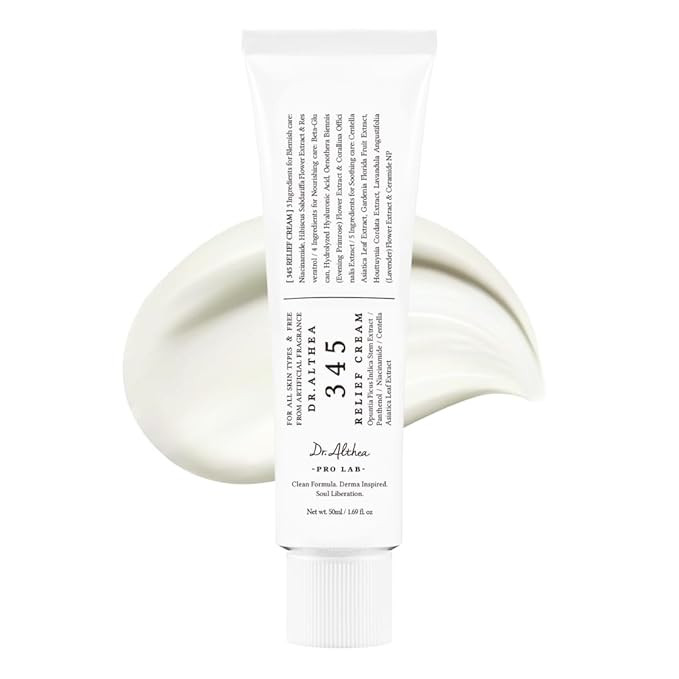 Dr.Althea 345 Relief Cream | Daily Face Moisturizer | Blemish Relief Care | Soothing Recovery & M... | Amazon (US)
