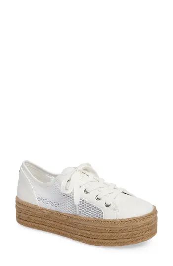 Women's Steve Madden Mars Platform Sneaker, Size 6 M - White | Nordstrom