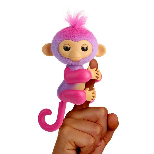 Fingerlings Interactive Baby Monkey Charli, 70+ Sounds & Reactions, Heart Lights Up, Fuzzy Faux F... | Walmart (US)