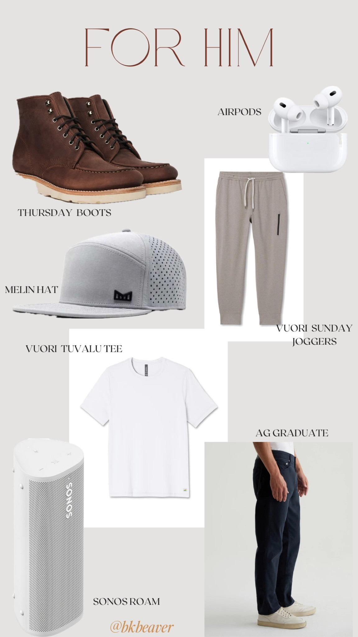 These are all favorites in his closet and that he uses almost daily!

#giftguide #holidaygiftguide #giftguideforhim


#LTKHoliday #LTKGiftGuide #LTKSeasonal