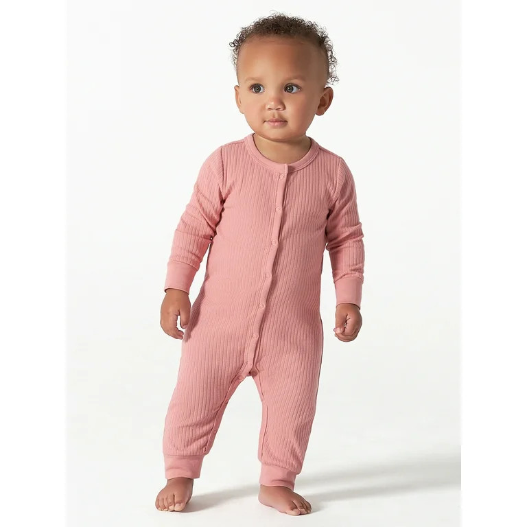 Modern Moments by Gerber Baby Boy or Girl Unisex Coverall, Sizes Newborn-12M | Walmart (US)