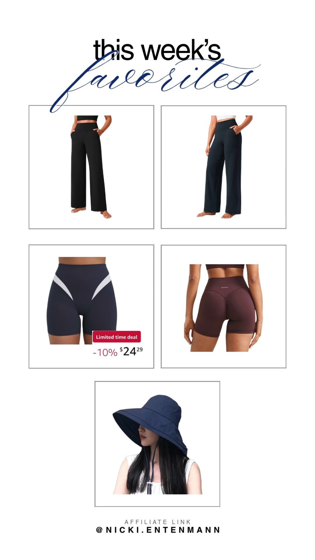 Check out my latest favorites! Perfect for lounging or hitting the gym, these pants and shorts are a must-have. Plus, a stylish hat for sunny days. #ActiveWear #AmazonFinds #FitnessFashion #Loungewear 

 #LTKootd #LTKfitnessgoals #LTKActive
