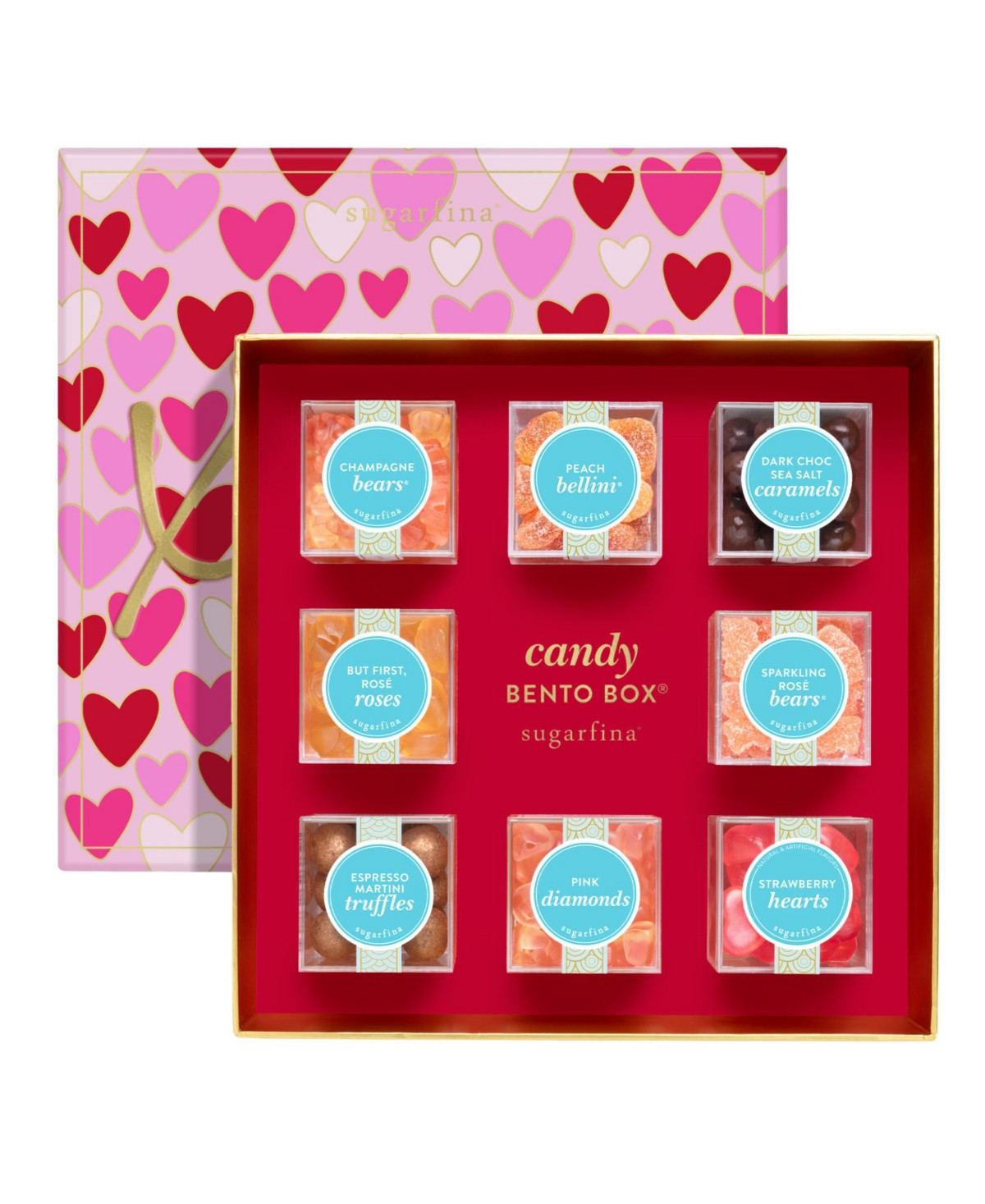 Sugarfina Valentine's Day Xoxo Candy Bento Box, 8-Pc. | Macy's