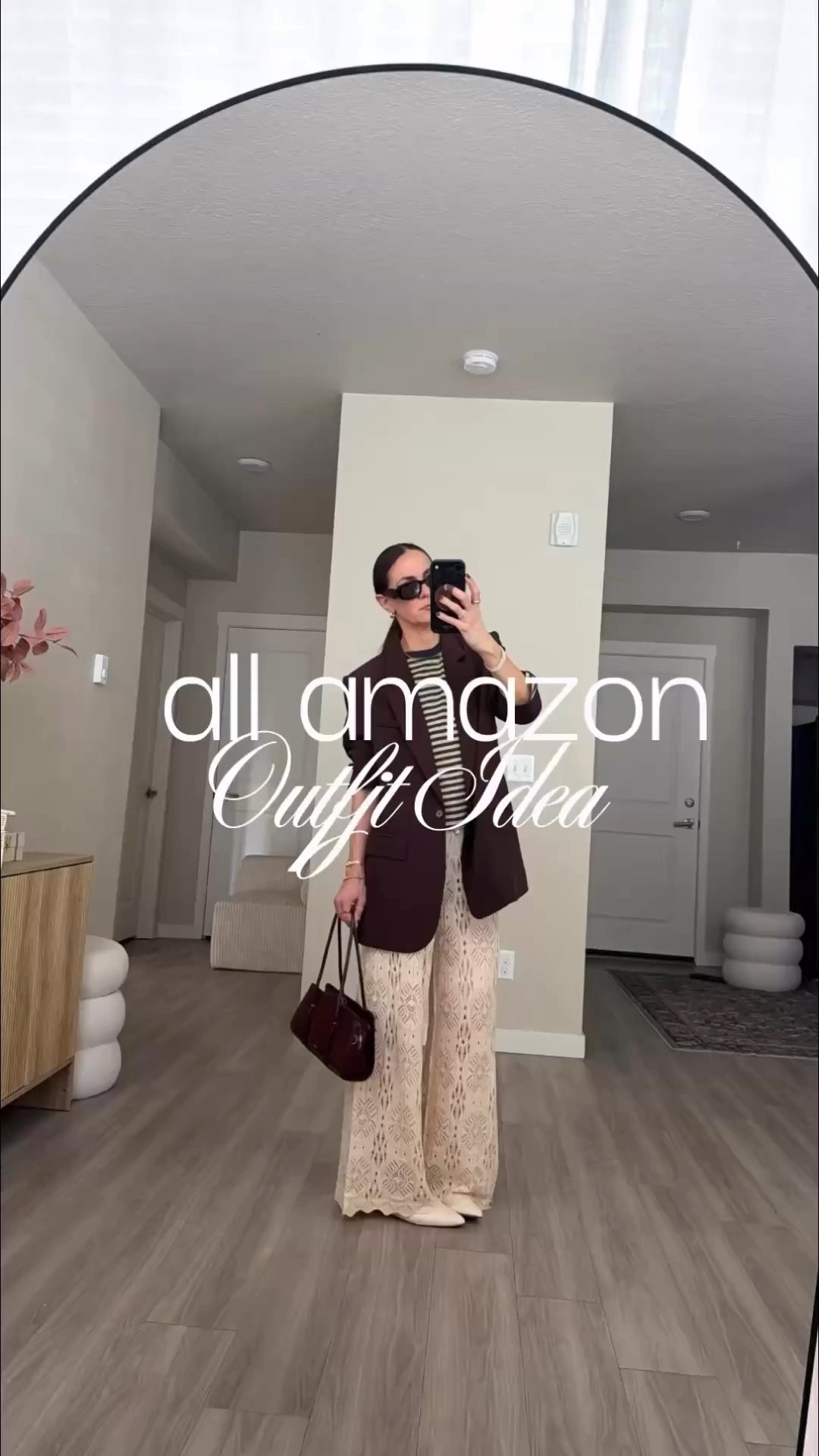 amazon outfit 
beach cover up 
blazer
