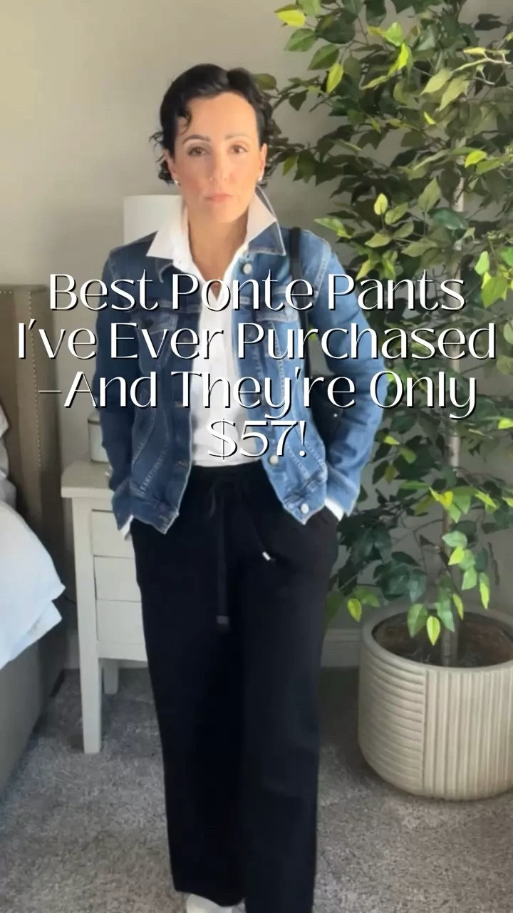 Errands today? I’m living in these Drawstring High Waist Wide Leg Ponte Pants—so comfy and versatile! Whether you’re dressing them up for dinner or keeping it casual, they’ve got you covered.

Here’s what I love: the adjustable drawstring lets you cinch the waist or keep it relaxed, and the pockets are perfect for functionality. The relaxed fit and wide leg give you all the room you need, especially around the hem. And the best part? They’re on sale for $57!

#LTKSeasonal #LTKSaleAlert #LTKStyleTip