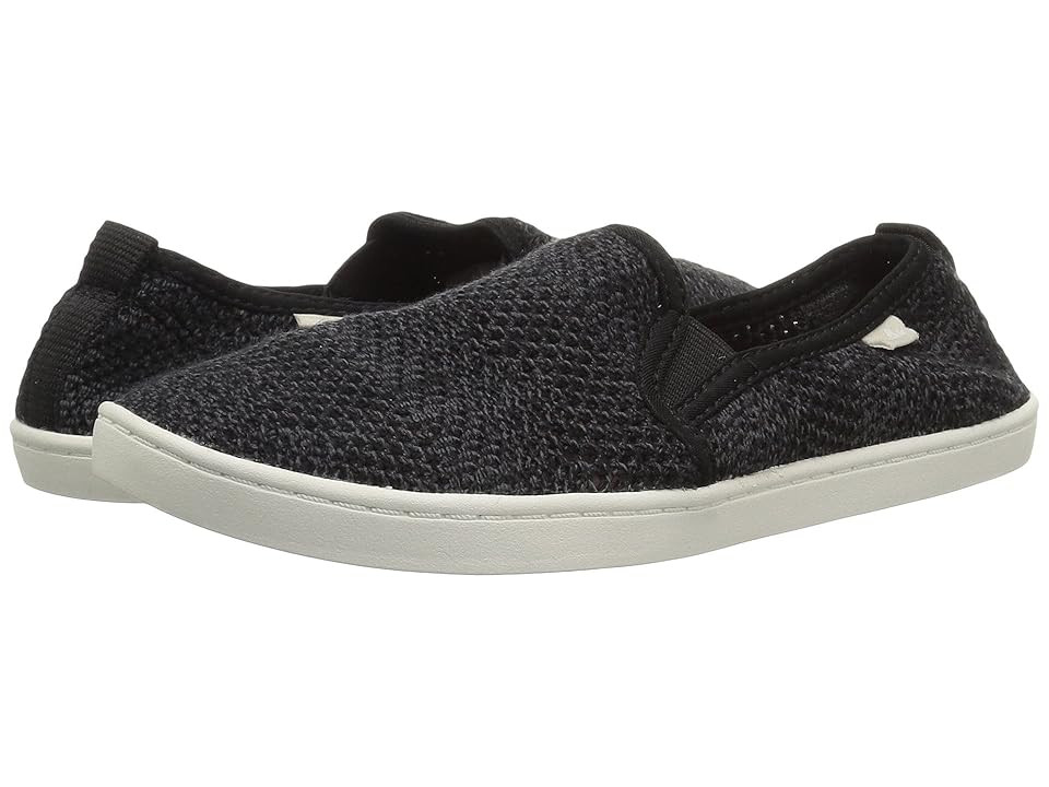 Sanuk Brook Knit (Black) Women's Slip on  Shoes | 6pm