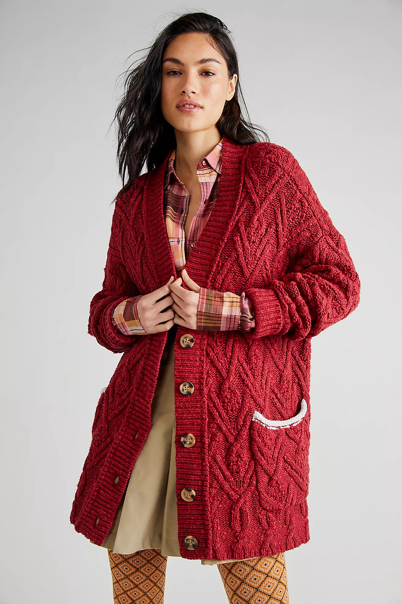 Montana Cable Cardi | Free People (Global - UK&FR Excluded)