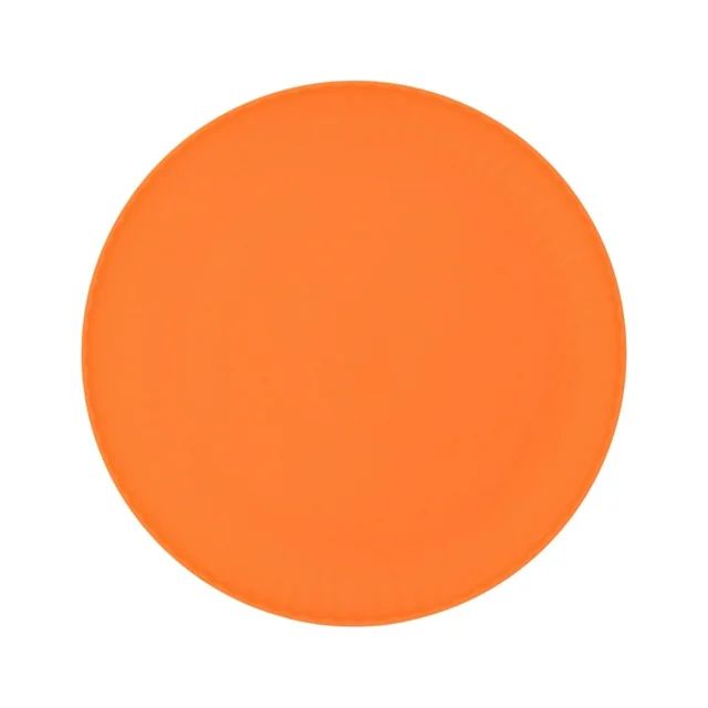 MAINSTAYS ROUND PLATE ORANGE | Walmart (US)