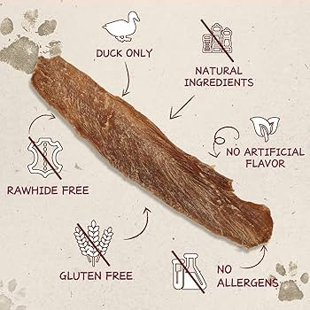 Dog Treats Jerky Duck Crisp Flakes, 1% Taurine Added, 6oz (170g), Duck Jerky Chip Flakes, High Pr... | Amazon (US)