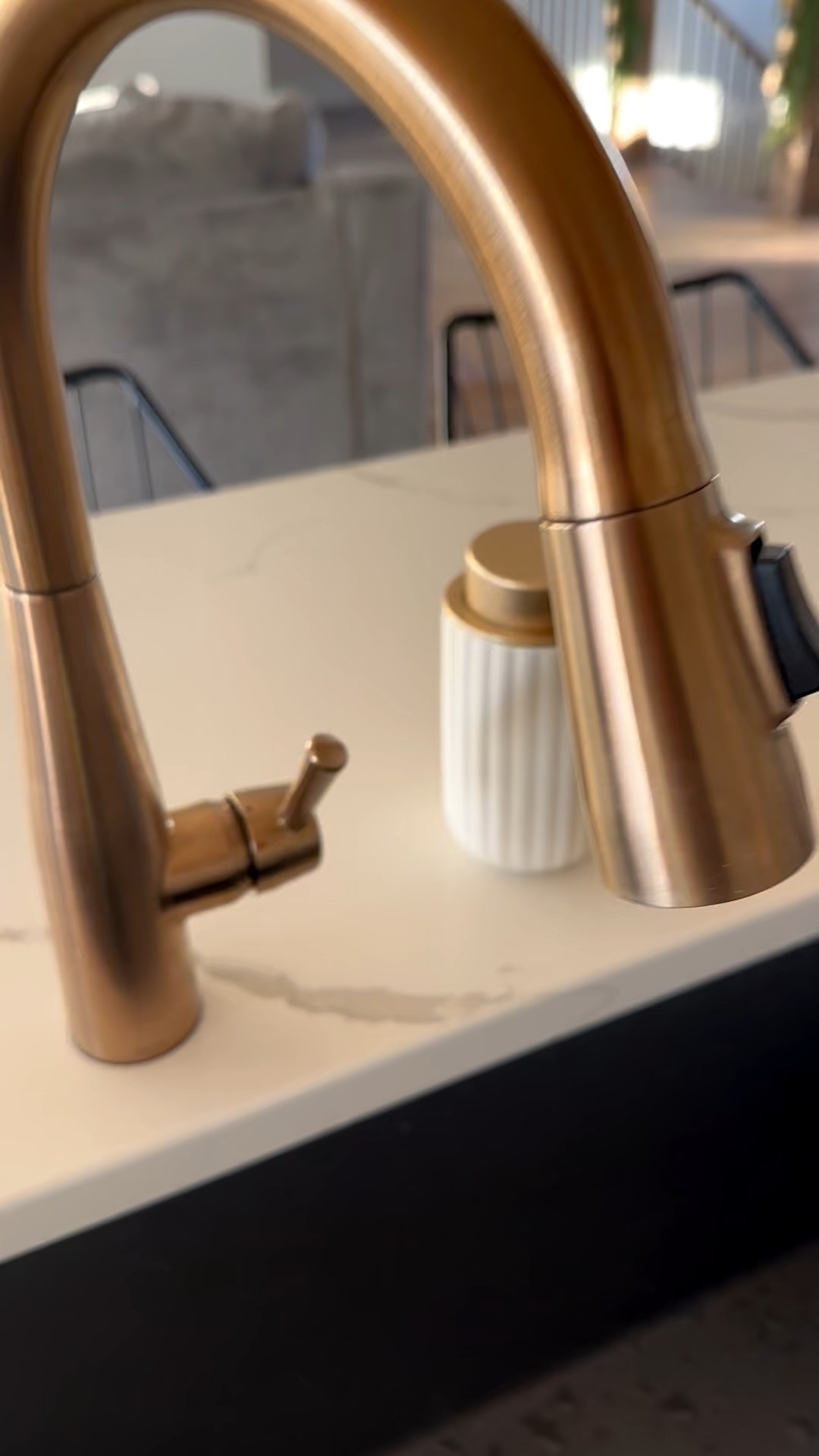 This affordable soap dispenser from Walmart matches my delta champagne bronze fixtures PERFECTLY. 

#LTKHome #LTKdayinmylife