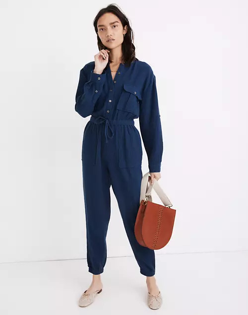 Lightspun Tapered-Leg Jumpsuit | Madewell