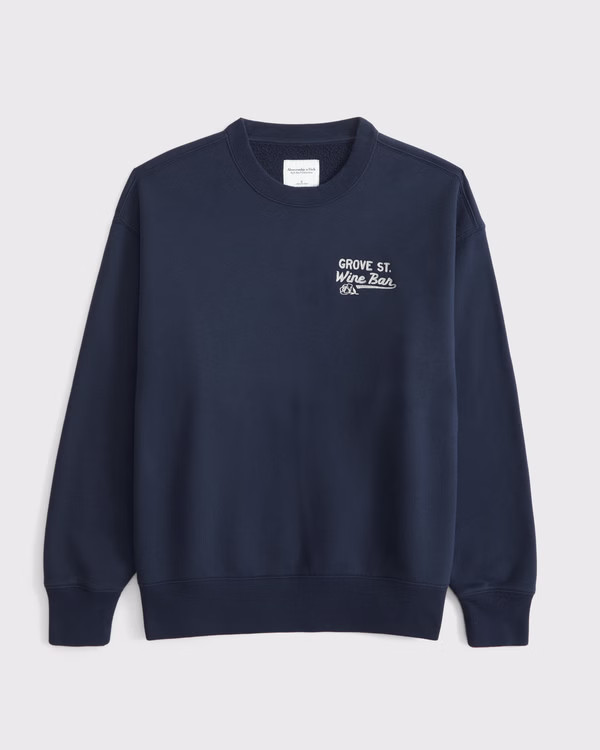 West Village Vintage Sunday Crew | Abercrombie & Fitch (US)