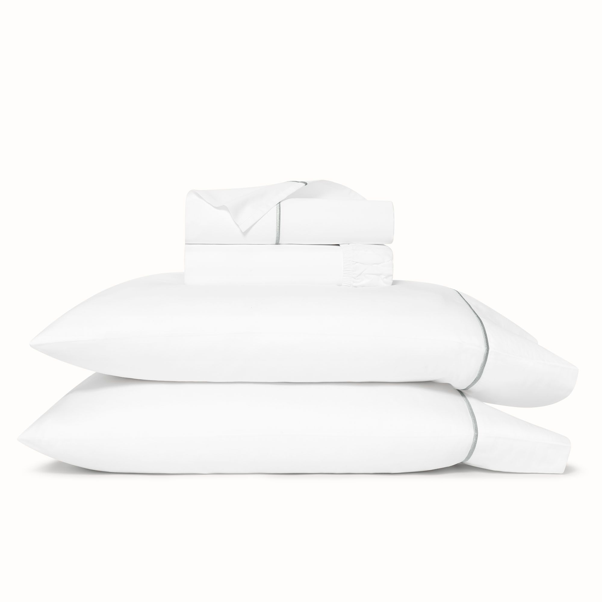 Hotel Style Sheet Set - Embroidered Bedding | Boll & Branch | Boll & Branch