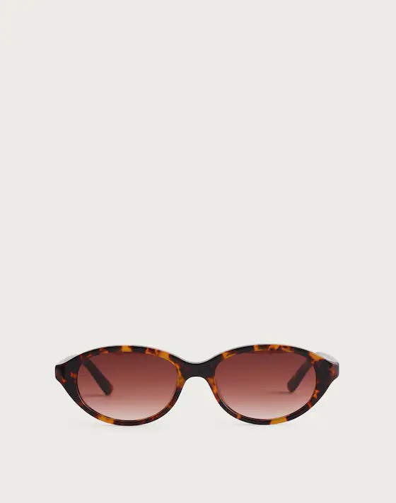 The Solina Oval Sunglasses | Madewell