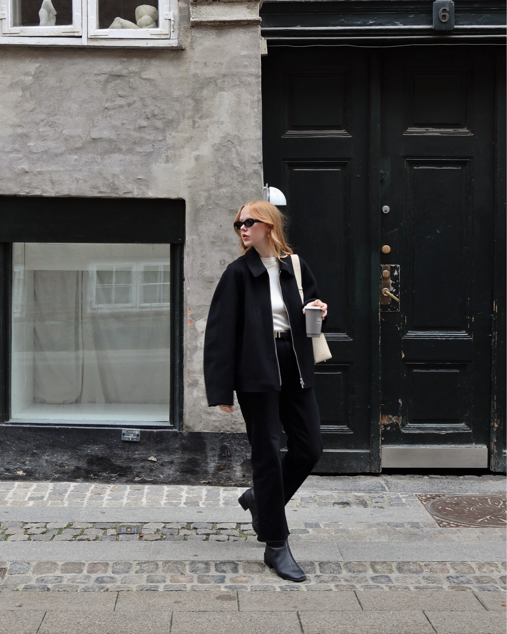 Black Wool Jacket, COS Jacket, Black Jacket, Autumn Jacket, Black Jeans, Jeans, High Waisted Jeans, Black Boots, Ankle Boots, Comfy Boots.

#LTKstyletip #LTKeurope #LTKSeasonal