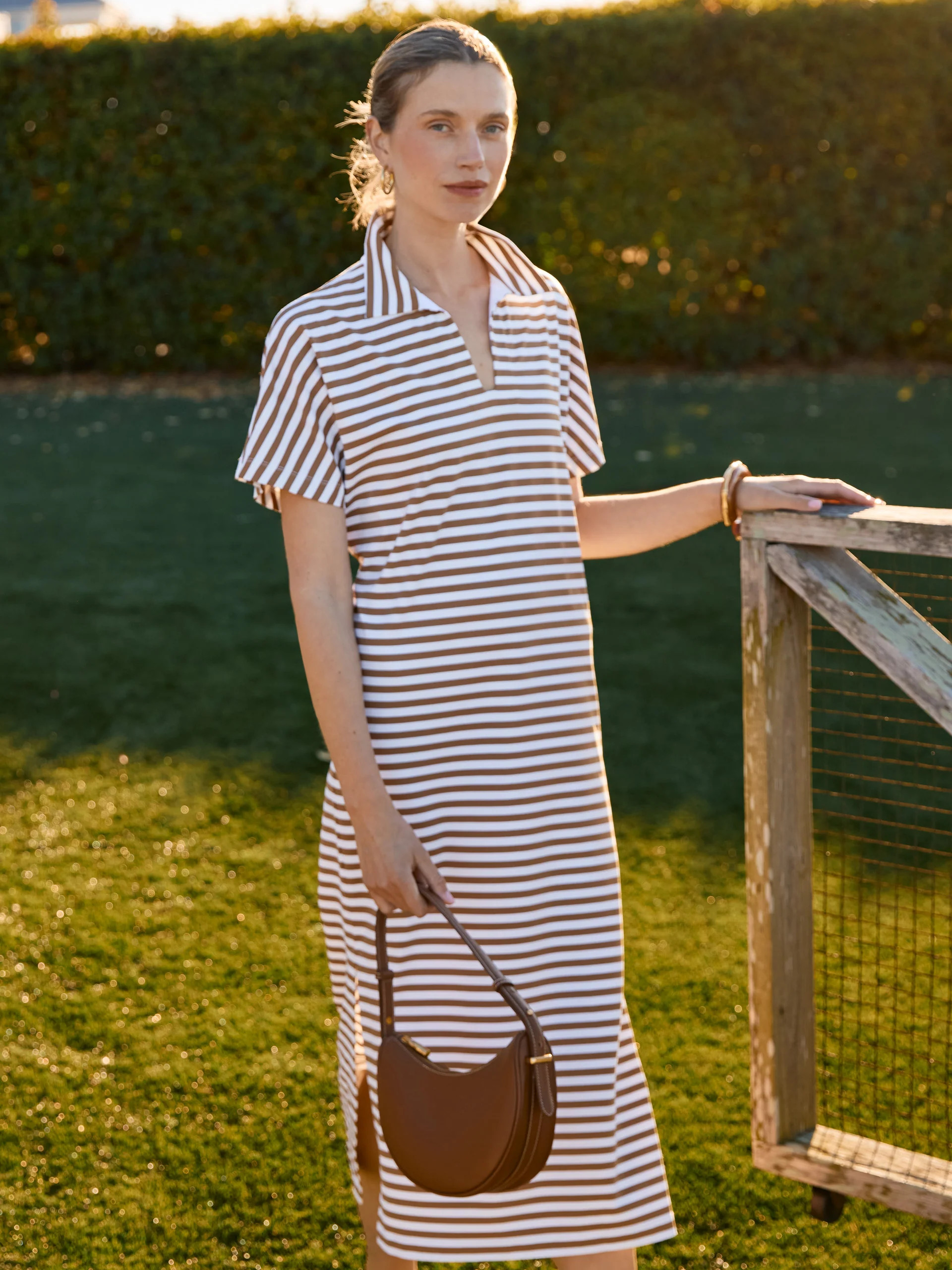 Alder Maxi Dress in Bangle Stripe | J.McLaughlin