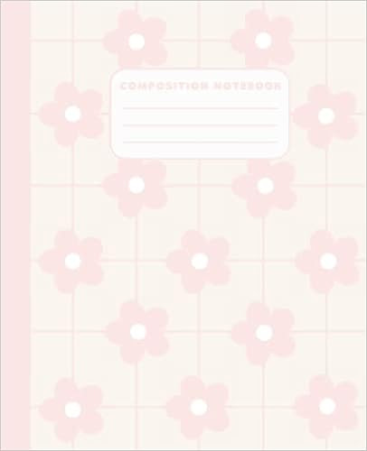 Composition Notebook: Wide Ruled Lined Paper Journal | Pink Flowers Pattern Workbook for Girls Te... | Amazon (US)