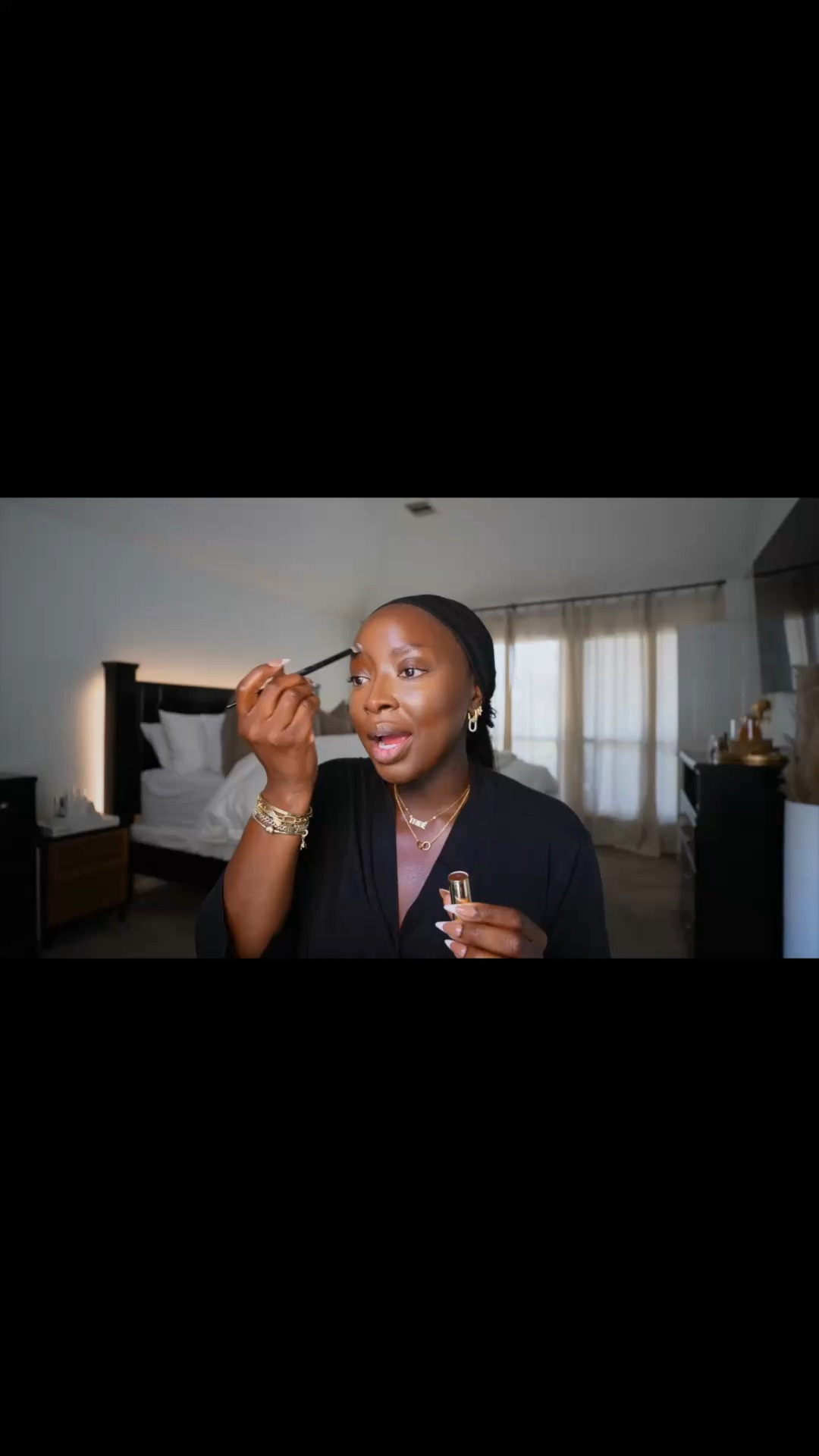 No period. My neck, my back. Soft Glam Makeup.  Full video is on my youtube channel #youtube #youtuber #vlog