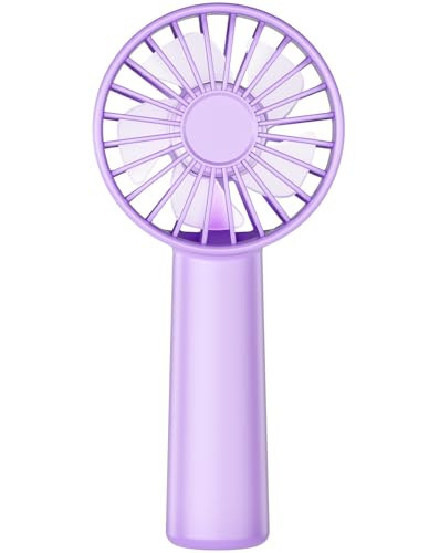 KIDEE Mini Portable Fan, Small Handheld Fan with 3 Speeds, Personal Hand Fans USB Rechargeable, Battery Operate for Outdoor Indoor Commute Office Travel | Amazon (US)