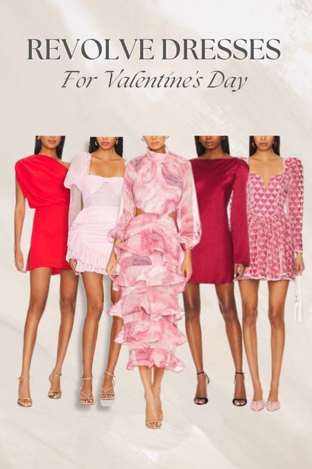 Revolve dresses for Valentine’s Day! Loving all the pinks and reds! 

#LTKSeasonal #LTKfindsunder100 #LTKstyletip