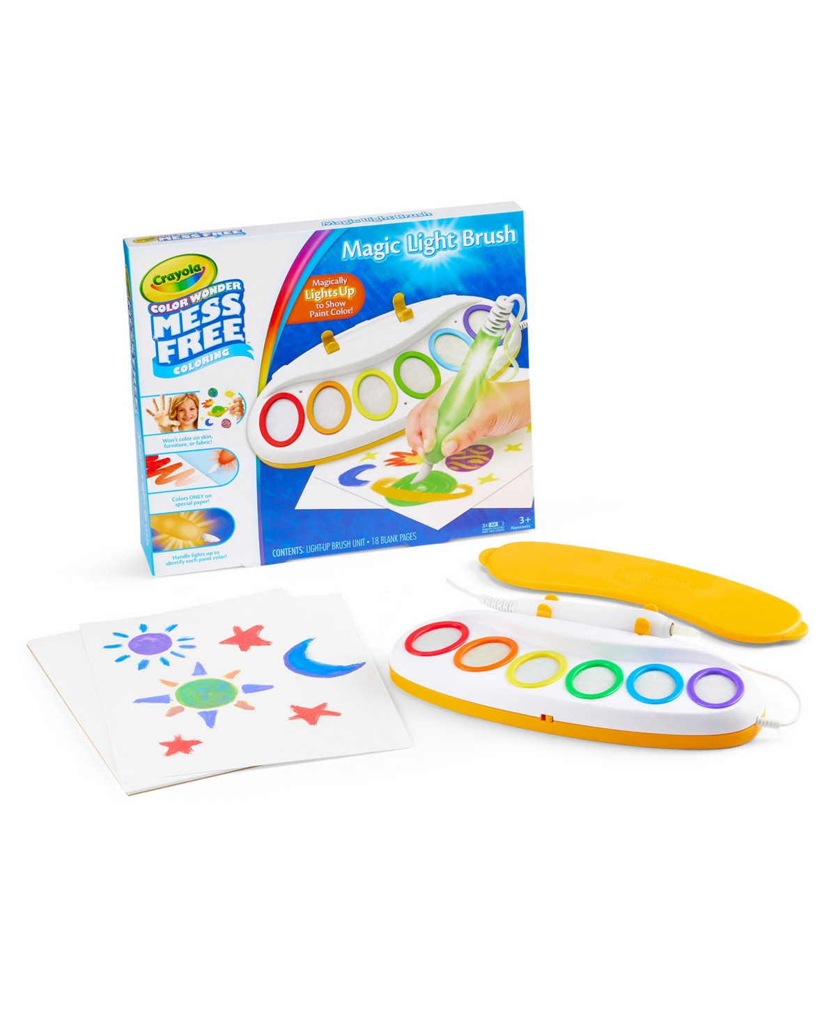 Crayola Color Wonder Magic Light Brush - Assorted | Macy's