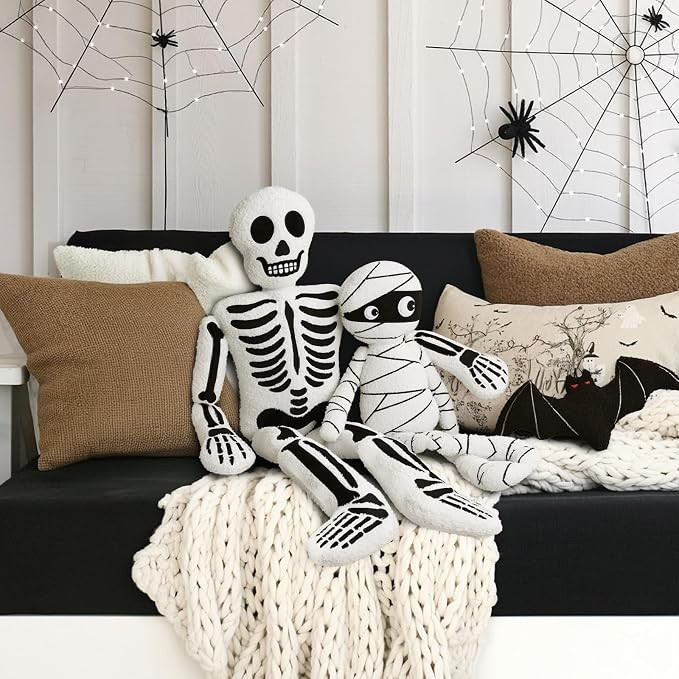 Amazon Halloween decor but make it ✨Pottery Barn✨… these throw pillows are so elevated and cozy it’s unreal. Soft velvet pumpkins, minimal ghost designs, and neutral spooky tones that blend perfectly with your fall decor.

#amazonhomefinds #potterybarnvibes #cozyspooky #halloweenpillows #neutraldecor #fallhome #ltkhome #amazondecor #ghostpillow #pumpkinpillow #homeaesthetic 

 #LTKSeasonal #LTKHome #LTKSaleAlert