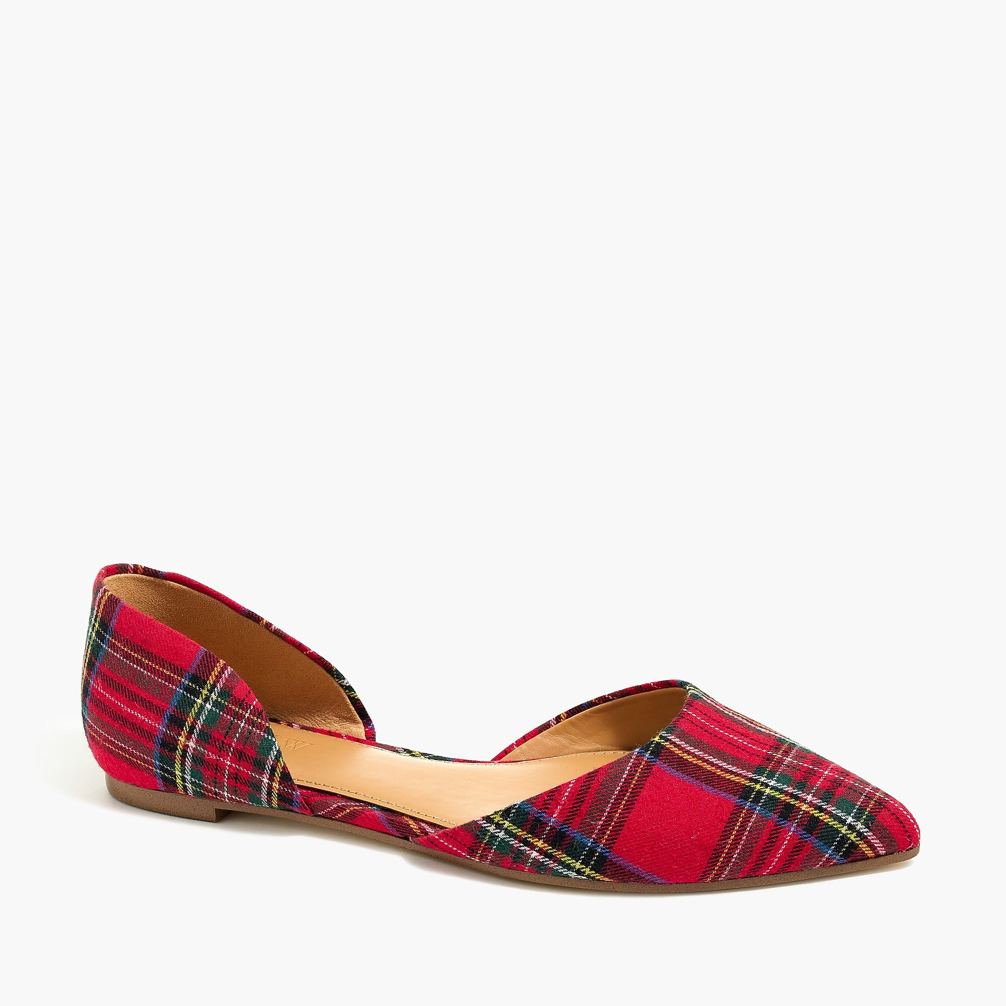 Tartan d'Orsay flats | J.Crew Factory