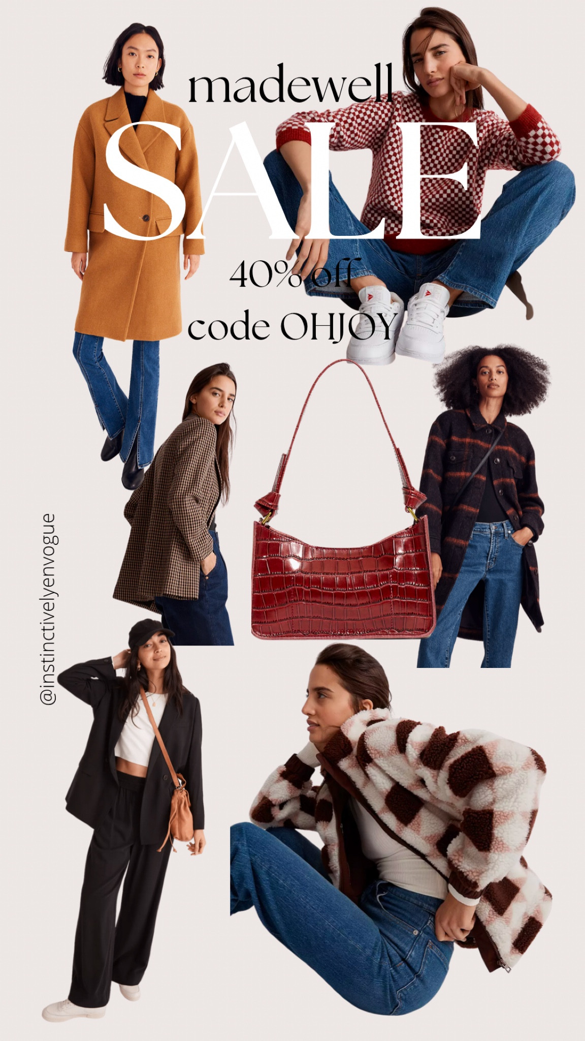 Madewell sale 40% off
Winter coat 
Blazer
Sherpa jacket
Checker sweater 
Shoulder bag 

#LTKCyberweek #LTKSeasonal #LTKsalealert
