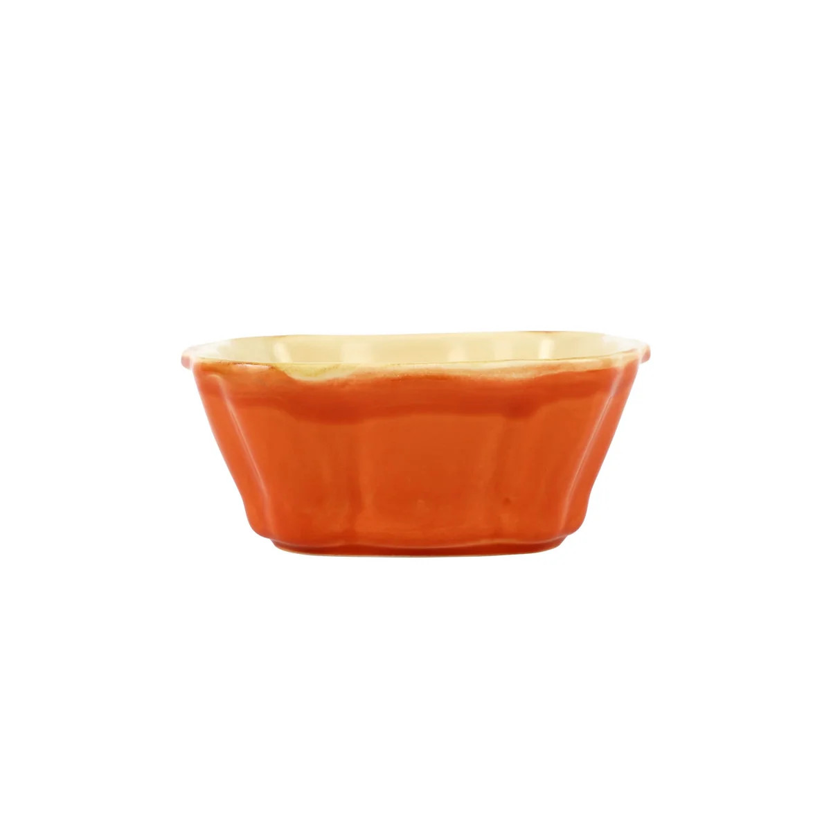 Italian Bakers Orange Small Square Bakers | VIETRI